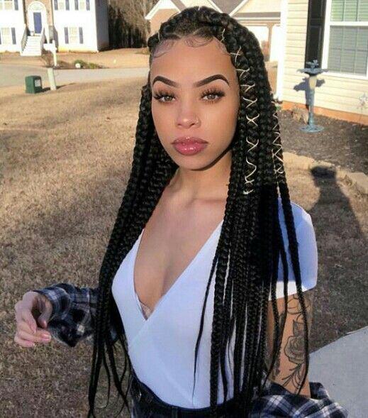 60 Box Braids Hairstyles for Black Women to Try in 2023