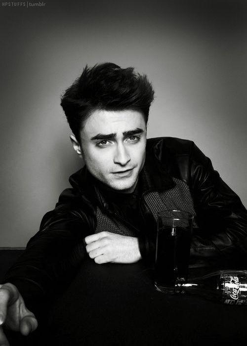 Black and white. Daniel Radcliffe Harry Potter: harry potter,  Emma Watson,  Harry Porter,  Harry Botter,  Daniel Radcliffe,  Tom Felton  