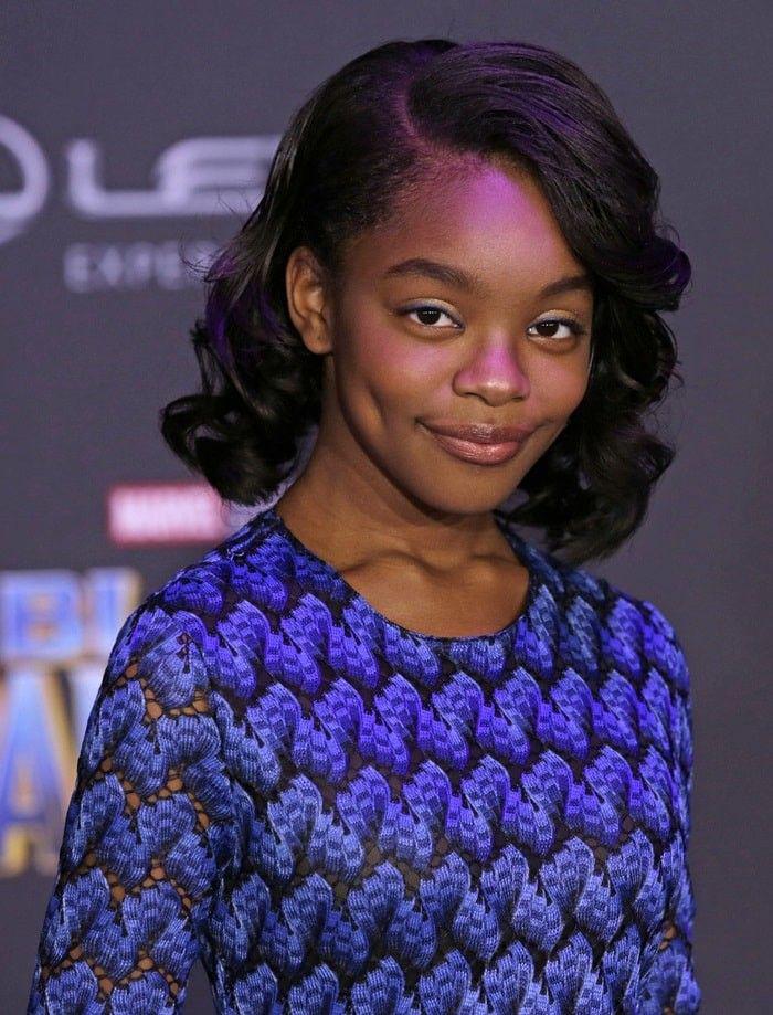 : Yara Shahidi,  Marsai Martin,  Black Panther  