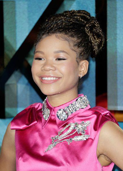 Storm Reid Photos Photos: ‘A Wrinkle In Time’ European Premiere – Red ...