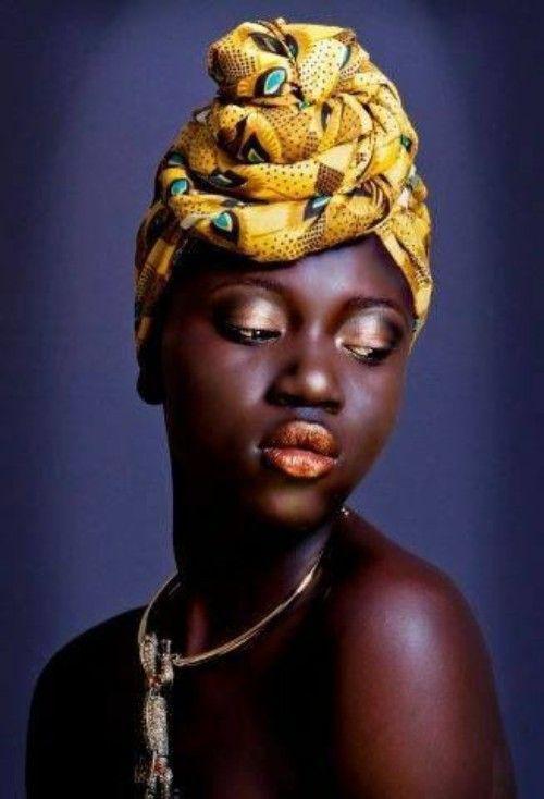 African American Women. Black Girls Head tie, Clothing Accessories: 