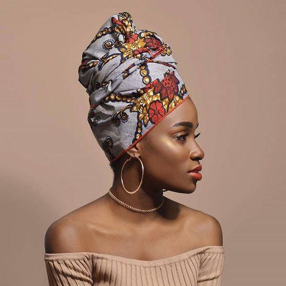 Ankara Head Wraps. Black Girls Head tie, head wrap: 