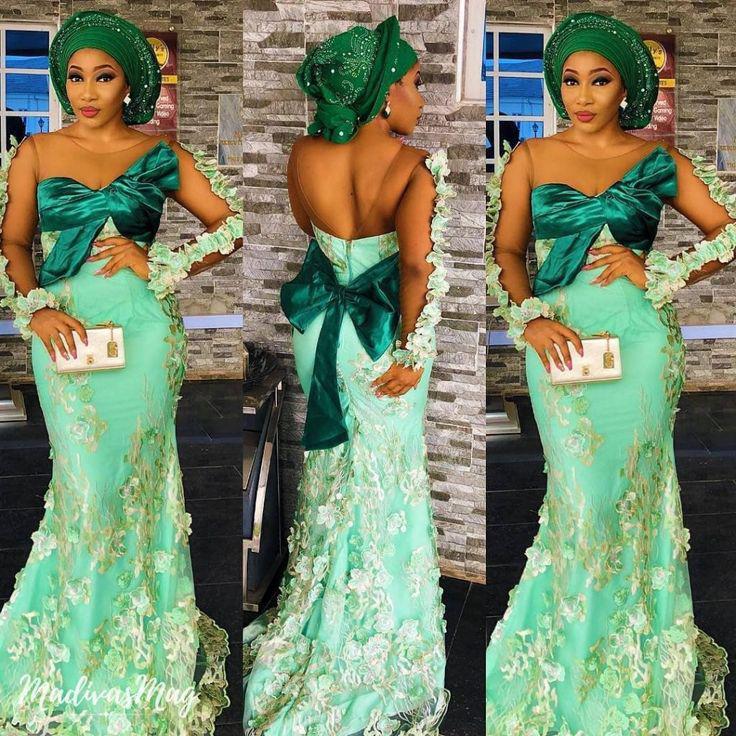 Aso Ebi Styles. Black Girls Aso ebi, Clothing Accessories: party outfits,  Strapless dress,  Sheath dress,  Aso ebi,  Ankara Dresses  