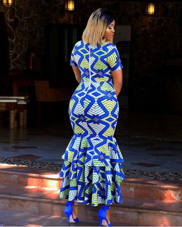 African wax prints. Black Girls African Dress: 