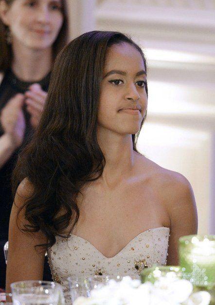 Malia Ann Obama. 20 Cute Hairstyles for Black Teenage Girls: United States,  Michelle Obama,  Barack Obama,  Sasha Obama,  Cute Black Girls  