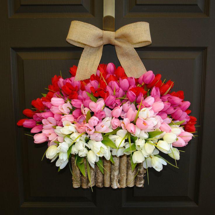 Spring door wreath ideas: Christmas Day,  Christmas decoration,  Floral design,  Spring Wreaths  