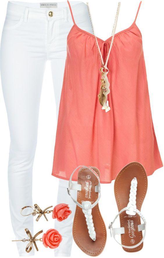 Great Summer Outfits to Try: summer outfits,  Casual Outfits,  Fashion outfits,  Cute outfits,  FASHION,  Outfit Ideas,  Outfits Polyvore  
