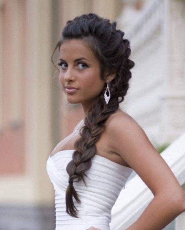 Lock of hair. 31 Long Black Hair Wedding Hairstyles Ideas on Stylevore