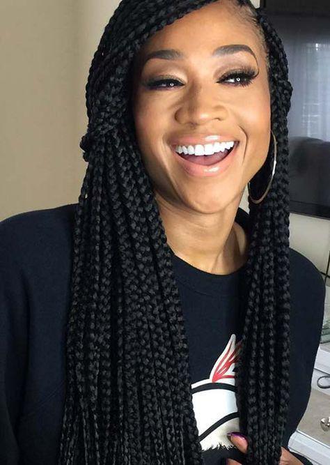 Black Girl Box braids, Crochet braids: Box braids,  African hairstyles,  Braids Hairstyles,  Black Hairstyles,  Box Braid  