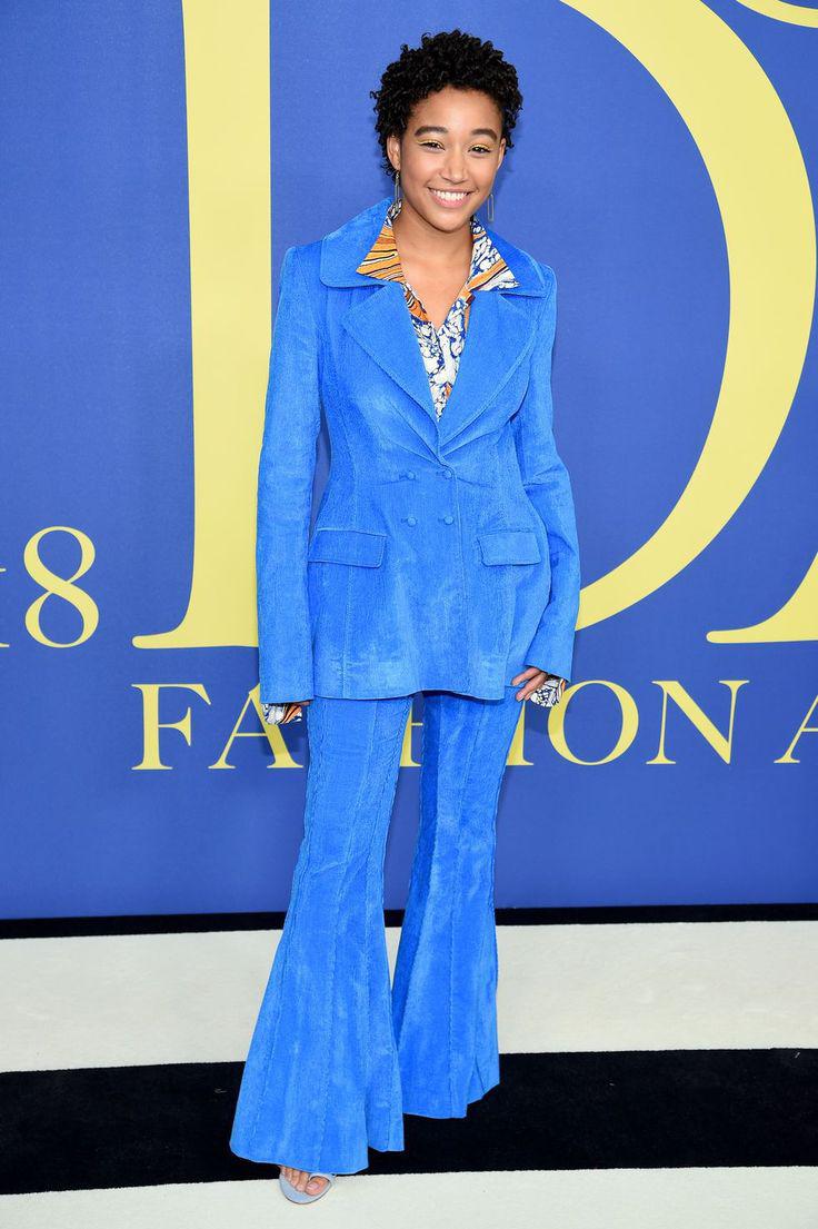 2018 CFDA Fashion Awards. All the Best Looks From the CFDA Fashion Awards: Fashion photography,  Red Carpet Dresses,  Award Functions,  Amandla Stenberg,  Lais Ribeiro,  Prabal Gurung,  Amandla Pics  