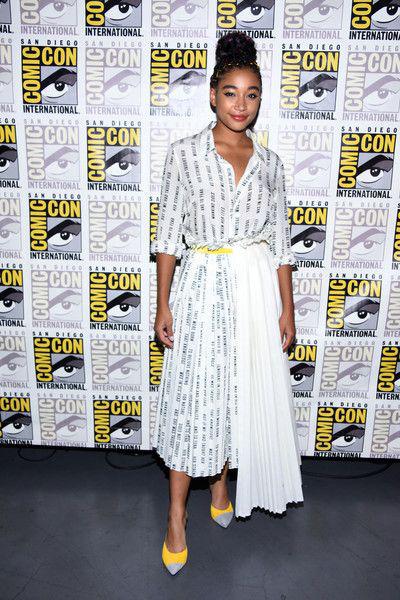 San Diego Comic-Con. Amandla Stenberg - San Diego Comic-Con 2018 - July 21, 2018: Red Carpet Dresses,  Amandla Stenberg,  San Diego,  Amandla Pics  