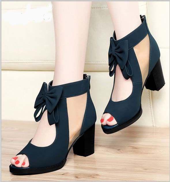 Female Sandals Female. Be cute and fashion with this high heel shoes,