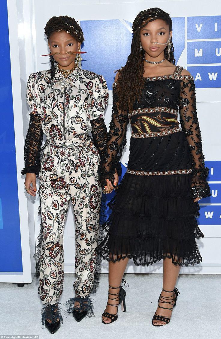 2016 MTV Video Music Awards. Beyoncé, Kim Kardashian and Nicki Minaj dominate VMAs red carpet: Kim Kardashian,  Kanye West,  Red Carpet Dresses,  Halle Bailey,  Chloe Bailey,  chloe halle  