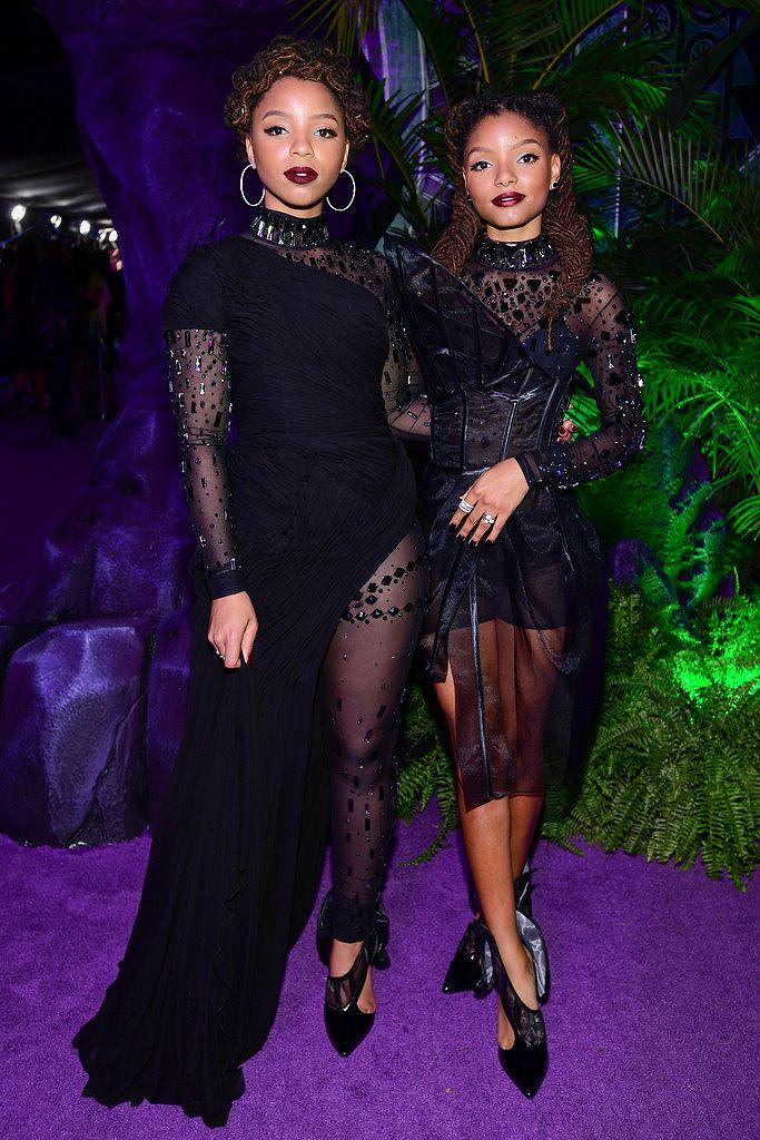 Chloe Bailey and Halle Baile: Black Panther,  Halle Bailey,  Chloe Bailey,  chloe halle  