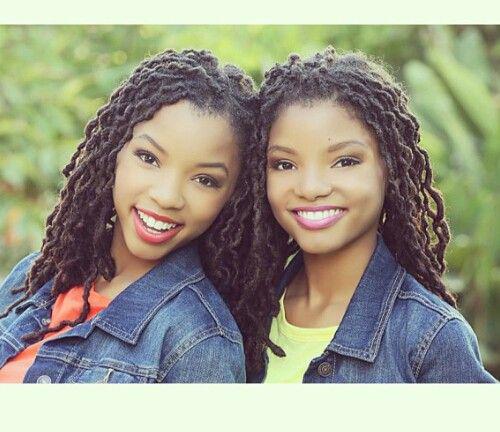 Chloe and Halle