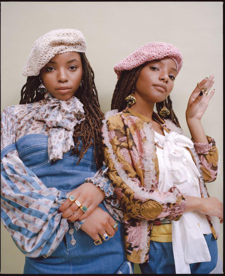 Chloe X Halle. ChloexHalle | Wonderland Magazine: Yara Shahidi,  Halle Bailey  