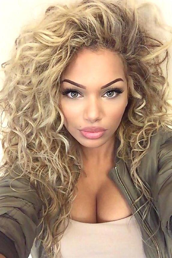 Cute black girl, Hot Cleavage: Hairstyle Ideas,  Cute Black Girls,  curly hairstyles  