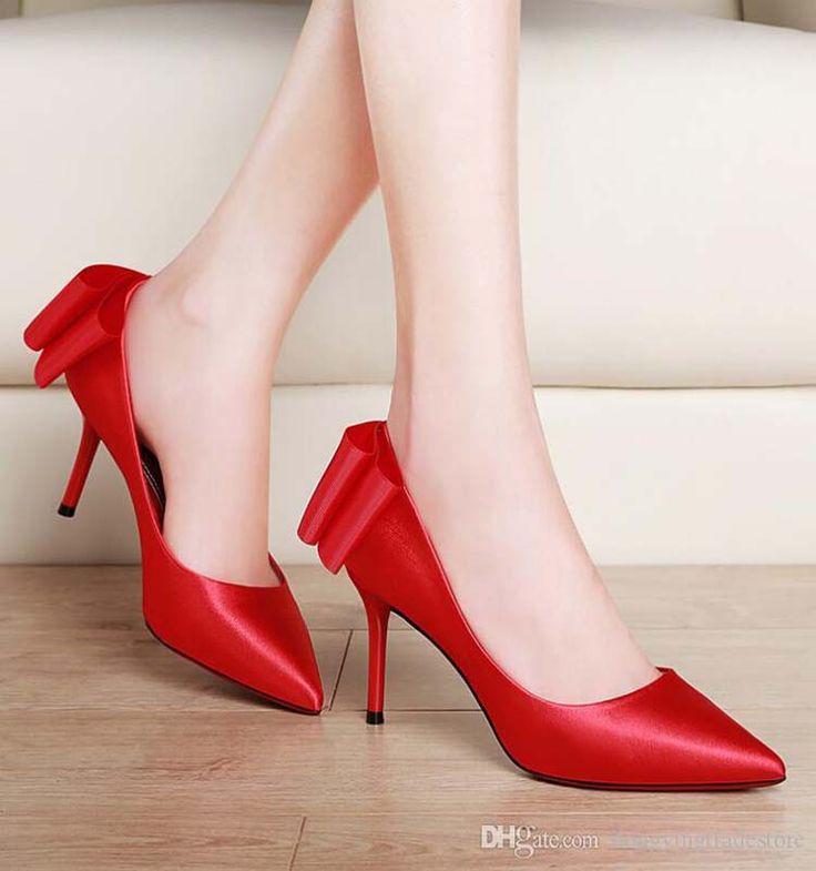 High Heel Pumps. Cute Lady Pointed Toe Elegant High Heel Pumps: High-Heeled Shoe,  Court shoe,  Dress shoe,  High Heel Ideas,  Best Stilettos Ideas,  shoes  