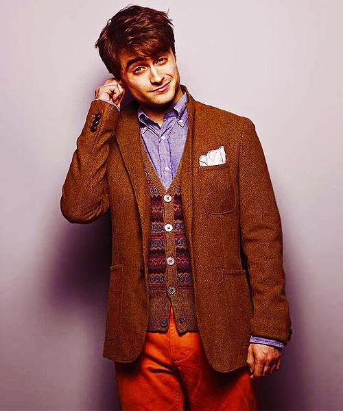 Vintage Coat Outfit Inspired From Daniel Radcliffe on Stylevore