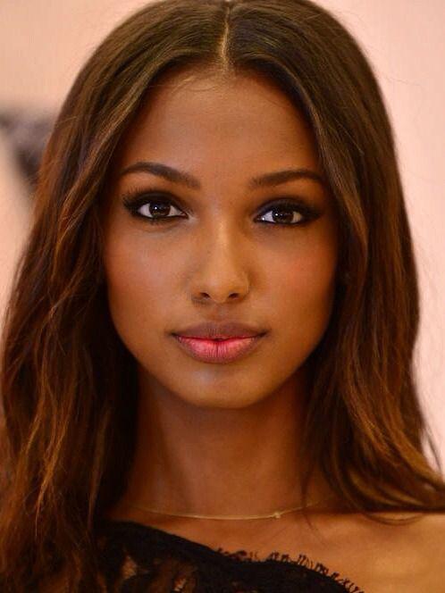 Black Girl Jasmine Tookes, Fashion week: Brown hair,  Eye Shadow,  Cute Black Girls,  JASMINE TOOKES  