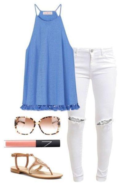 Fabulous School Outfit Ideas for Teenage Girls 2018: summer outfits  