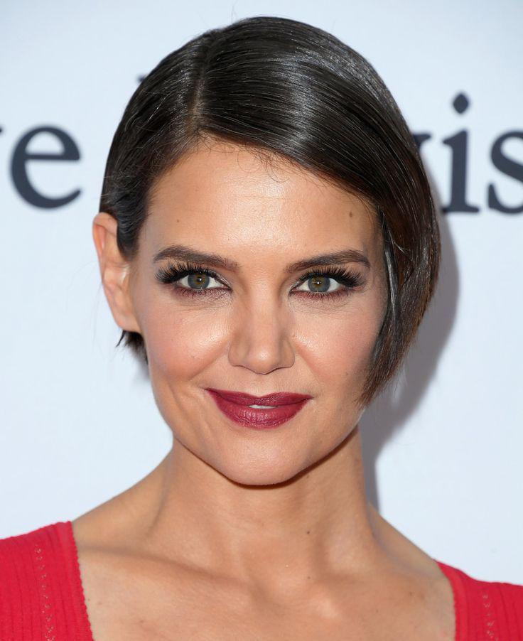 Pixie Haircut Katie Holmes, Grammy Awards: Katie Holmes Hairstyle,  Katie holmes,  Tom Cruise  