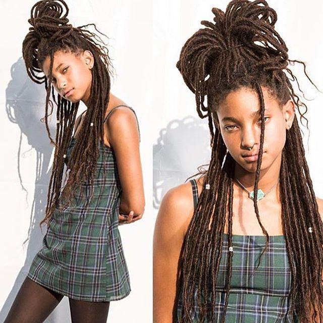 Jada Pinkett Smith. HAIR OF THE DAY: Brown hair,  Willow Smith,  Box braids,  Eris Baker Instagram,  Eris Baker Pics,  Will Smith  