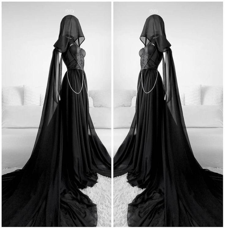Gothic fashion, Wedding dress - gown, dress, clothing, fashion: Ball gown,  Goth subculture,  Gothic fashion,  Goth dress outfits  