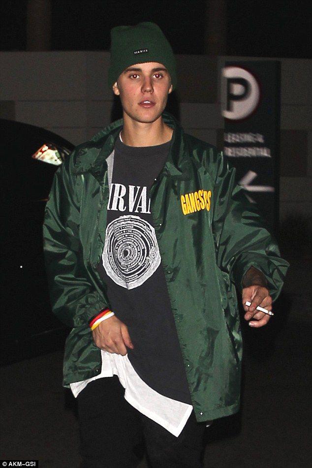Justin Bieber parties at Kendall Jenner's 20th birthday bash: 