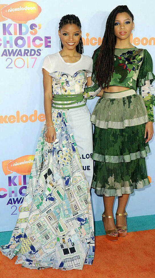 Loc Love-Chloe & Halle: Red Carpet Dresses,  Halle Bailey,  Chloe Bailey,  chloe halle,  Halle Chloe  