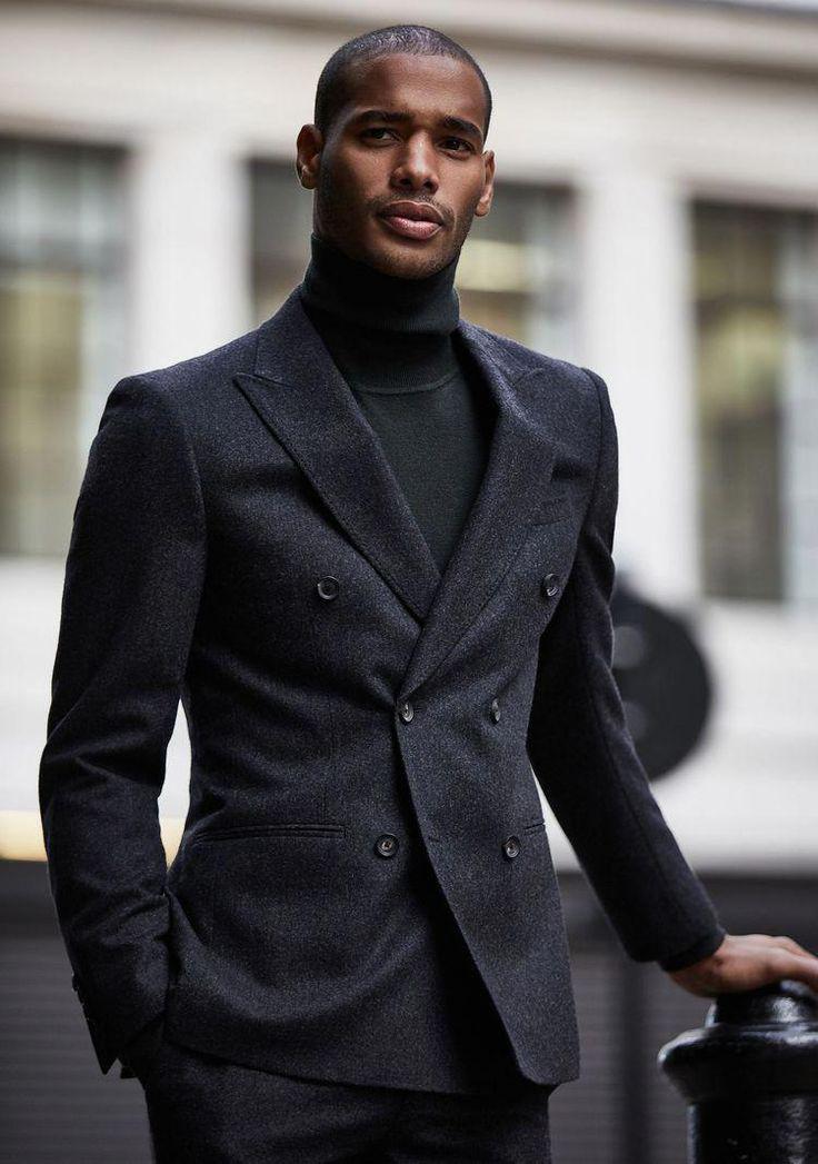 black turtleneck black. black turtleneck black double: Polo neck  