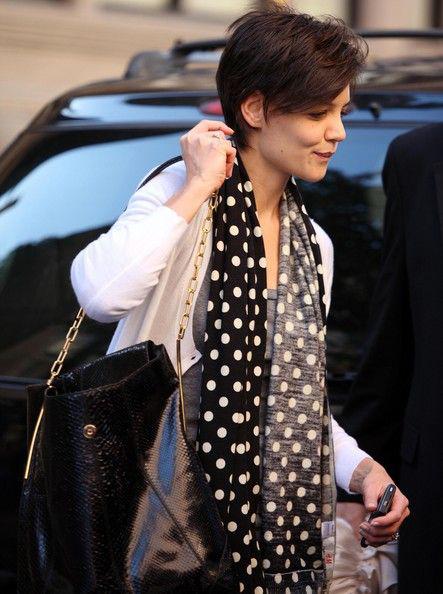 Short Hairstyles Katie Holmes, Pixie Haircut: Bob cut,  Hairstyle Ideas,  Short hair,  Pixie cut,  Katie Holmes Hairstyle  