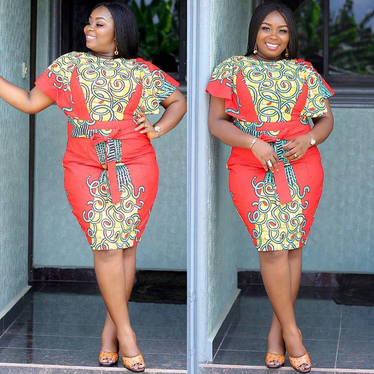 African wax prints. Black Girls Aso ebi, Kente cloth: Over-The-Knee Boot,  Aso ebi,  Ankara Dresses,  FASHION,  Casual Outfits  