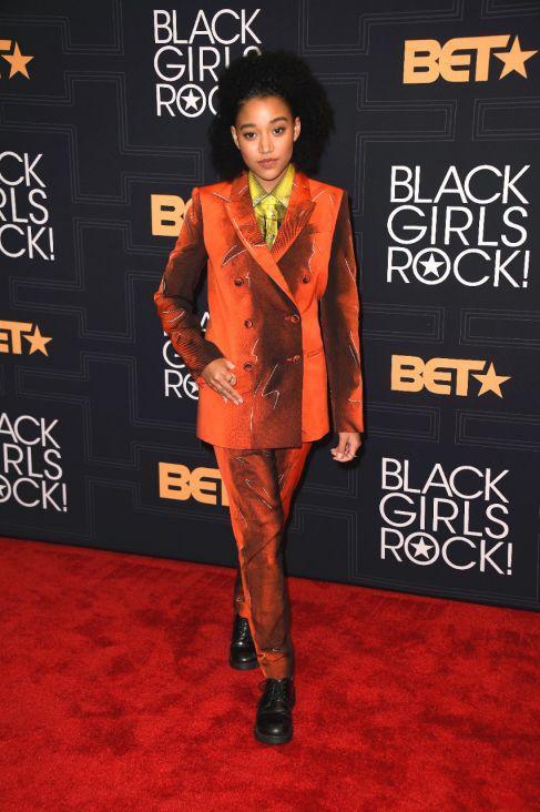 Black Girls Rock!. Red Carpet Rundown | Amandla Stenberg Looked Chic in Her Orange Number: Kylie Jenner,  Red Carpet Dresses,  Amandla Stenberg,  Amandla Pics  