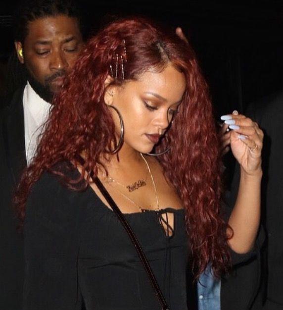 Human hair color. Black Girls Lace wig, Red hair: 