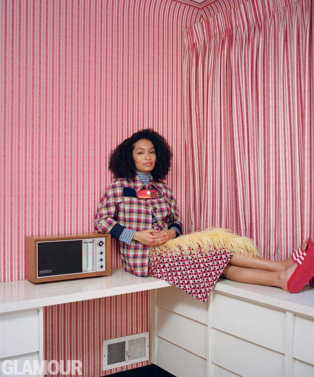 Snapshot: Yara Shahidi + Her Family by Mayan Toledano for Glamour (The Fashion Bomb Blog): 