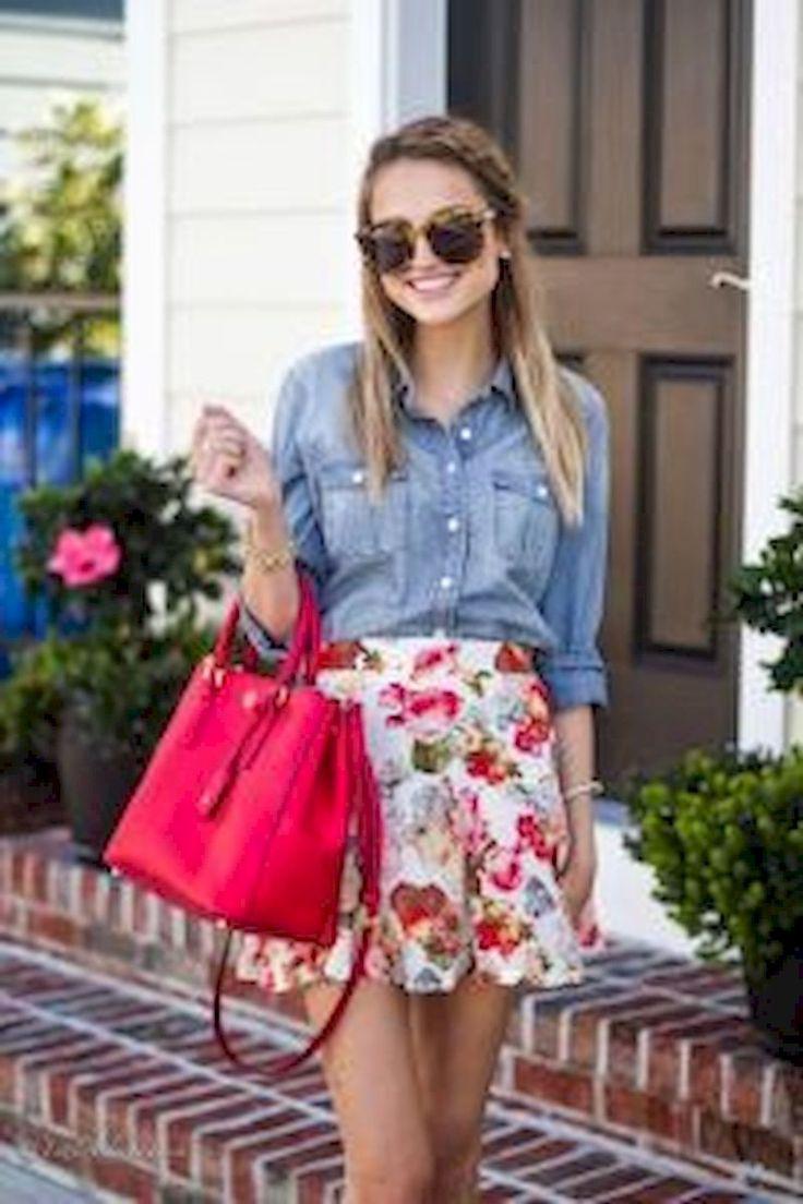 Christina Rohde Skirt. Casual outfits Floral Skirt, Pencil skirt: Floral Outfits  