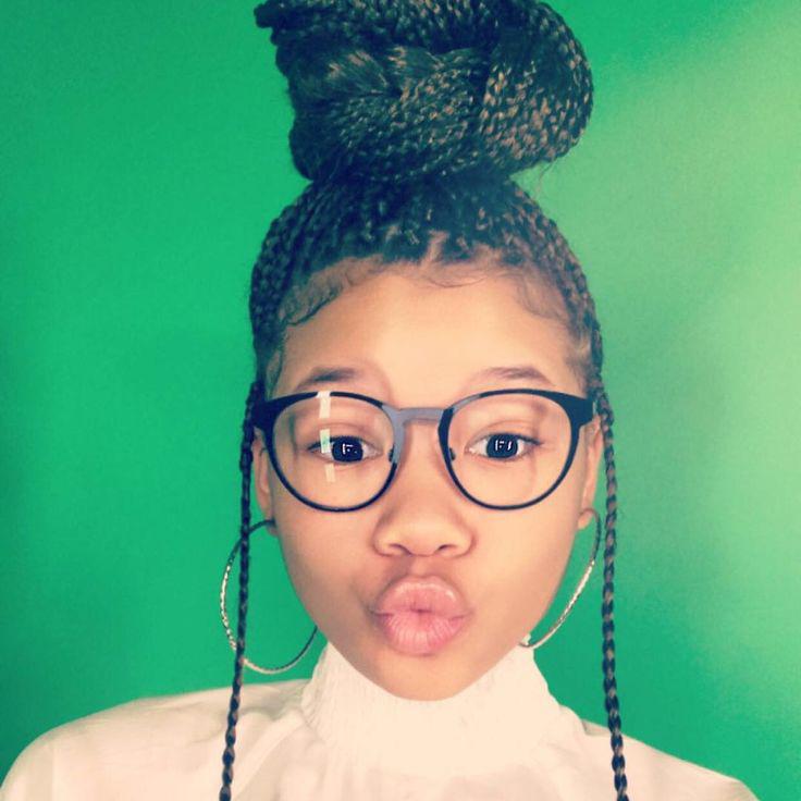 Storm Reid Has The Best Hairstyles For Long Box Braids: Box braids,  Storm Reid Red Carpet Fashion,  Oprah Winfrey,  Storm Reid  