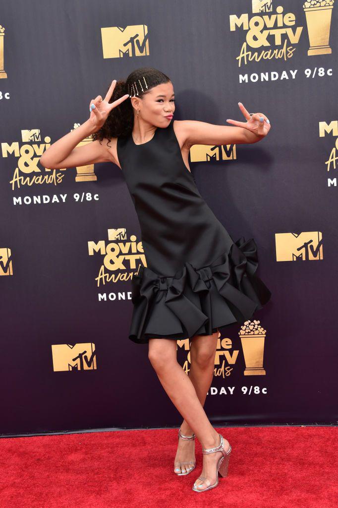 The MTV Movie And TV Awards Are Happening, Here's What Everyone Wore: Red Carpet Dresses,  Ava DuVernay,  Storm Reid Red Carpet Fashion  