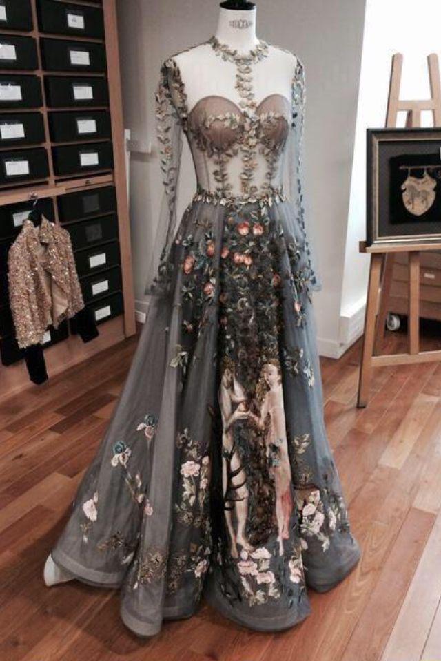 Le Jardin d. Haute couture, Wedding dress: Gothic fashion,  Goth dress outfits  
