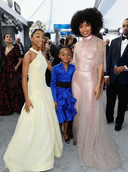 Yara Shahidi Photos Photos: 25th Annual Screen Actors Guild Awards - Red Carpet: 