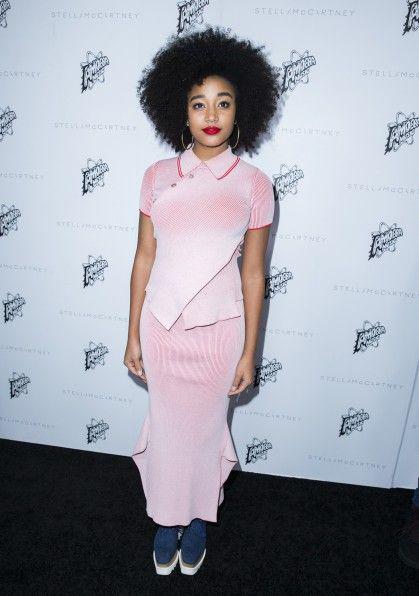 The Hunger Games. amandla stenberg in stella mccartney: Kylie Jenner,  Los Angeles,  Amandla Stenberg,  Stella McCartney,  Amandla Pics  