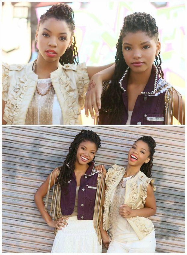 beauty sisters Chloe and Halle: Afro-Textured Hair,  Halle Bailey,  Chloe Bailey,  chloe halle  