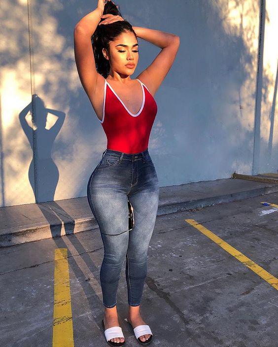 Best High Waisted Jeans For Plus Size Black Girl: 