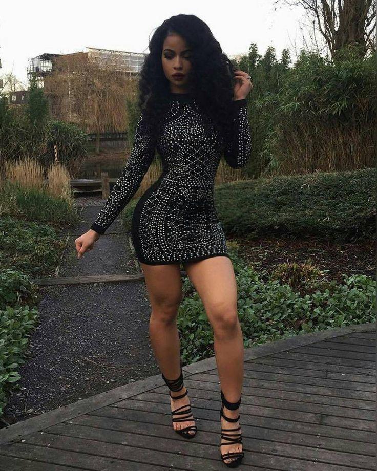 21st Birthday Outfit Ideas For Fall: party outfits,  summer outfits,  date night,  black dress,  Black Women,  FASHION,  Dress Black,  Ladies Night,  Birthday outfits,  Black Girl Birthday Outfit  