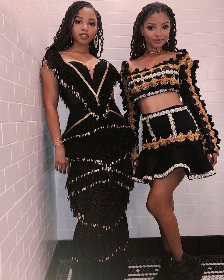 Chloe X Halle. //pinterest Esi Braimah //: DJ Khaled,  Halle Bailey,  Jay Z  