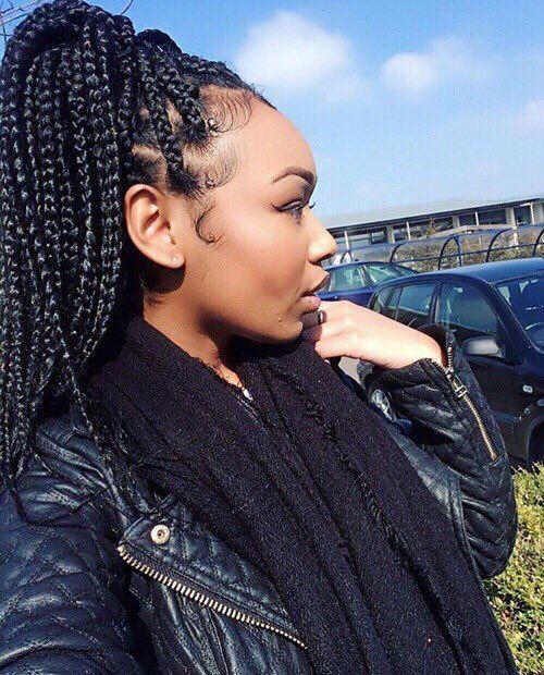 Black Girl Box braids, Great braids!: Afro-Textured Hair,  Crochet braids,  African hairstyles,  Black Hairstyles  