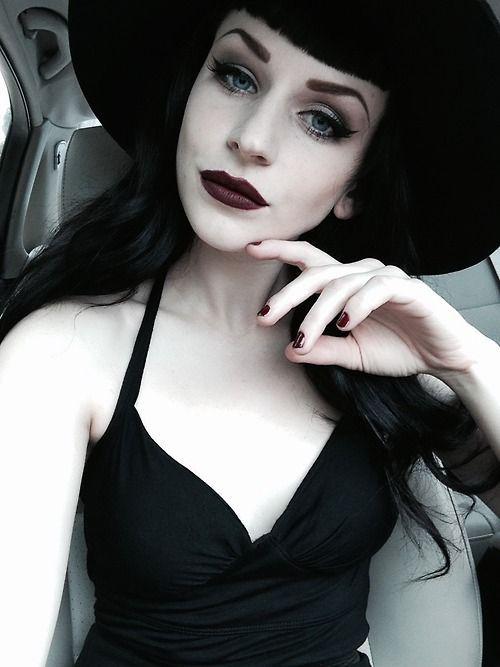 Goth Makeup Simple. Gothic fashion, Eye Shadow: Eye liner,  Goth subculture,  Gothic fashion,  Goth dress outfits,  Gothic Beauty,  Gothic art  