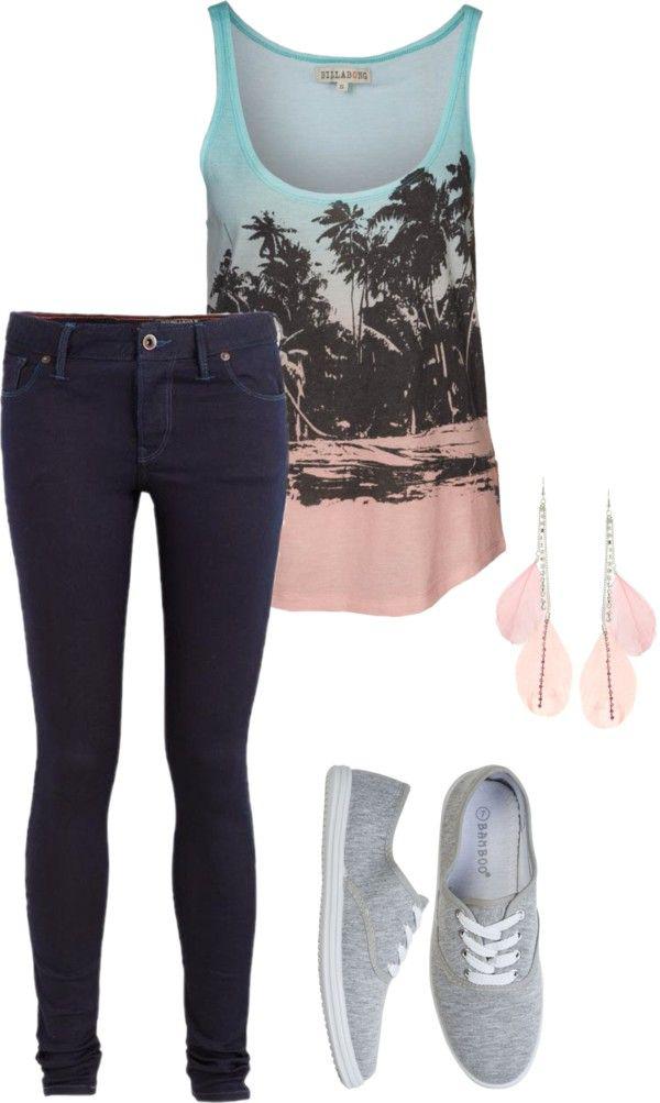 Cute summer outfit: Casual Outfits,  Cute outfits,  Polyvore Outfits Summer  