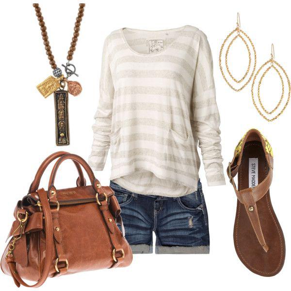 polyvore summer outfits